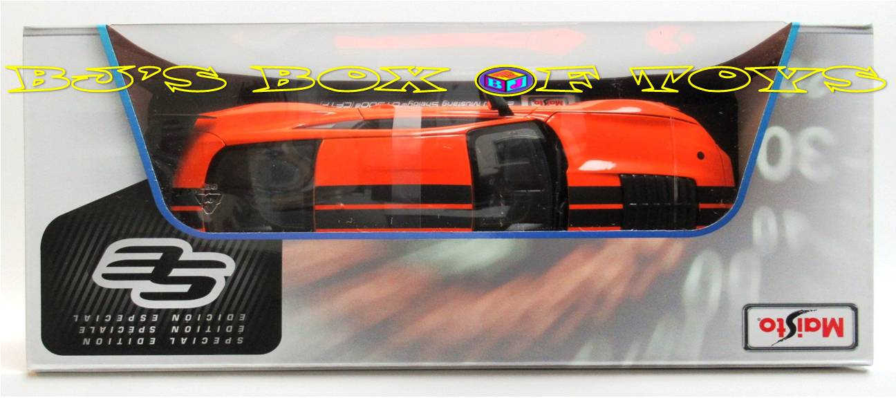 2020 MUSTANG SHELBY GT500 CFTP Orange 1:18 Maisto New - Image 7