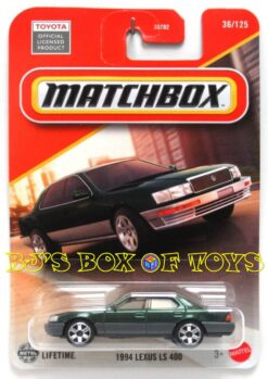 2025 Matchbox 1994 LEXUS LS 400 Dark Green Luxury Japanese Sports Car #36/125 MBX City New