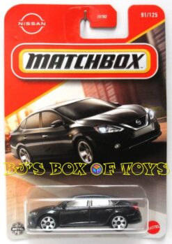 2025 Matchbox 2016 NISSAN SENTRA Black 4 Door Sedan #91/125 MBX City New