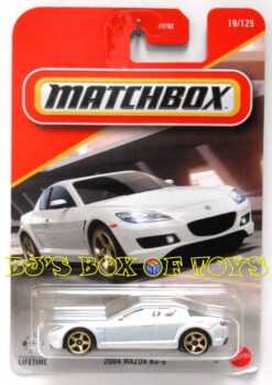 2026 Matchbox 2004 MAZDA RX-8 Pearl White Classic Japanese Sports Car #19/125 MBX Showroom New