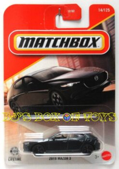 2026 Matchbox 2019 MAZDA 3 Black 4dr Hatchback #14/125 MBX Metro New