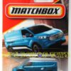 2026 Matchbox 2023 FORD E-TRANSIT CUSTOM Blue Electric Delivery Service Van #36/125 MBX Metro New