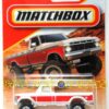 2026 Matchbox 1974 FORD F-100 RANGER White Classic 4x4 Pickup Truck #69/125 MBX Adventure New