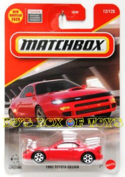 2026 Matchbox 1993 TOYOTA CELICA Red Classic Japanese Factory Sports Car #12/125 MBX Showroom New