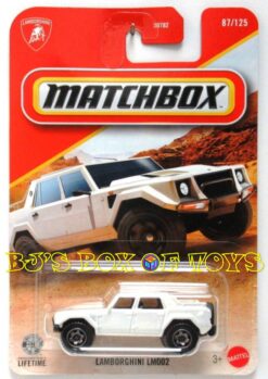 2026 Matchbox LAMBORGHINI LM002 White Off-Road Luxury 4x4 SUV #87/125 MBX Adventure New