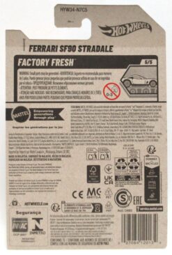 2025 Hot Wheels FERRARI SF90 STRADALE Red #191 New - Image 2