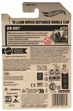 2025 Hot Wheels '15 LAND ROVER DEFENDER DOUBLE CAB Red #179 New - Image 2