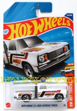 2025 Hot Wheels 1978 DODGE LIL RED EXPRESS TRUCK White Classic Ram Pickup #173/250 HW Hot Trucks 10/10 New