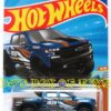 2025 Hot Wheels '19 CHEVY SILVERADO TRAIL BOSS LT Blue 4X4 Factory Race Pickup Truck #152/250 HW Dirt 8/10 New