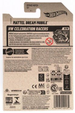 2025 Hot Wheels MATTEL DREAM MOBILE Red #167 New - Image 2