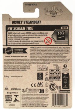 2025 Hot Wheels DISNEY STEAMBOAT #166 New - Image 2