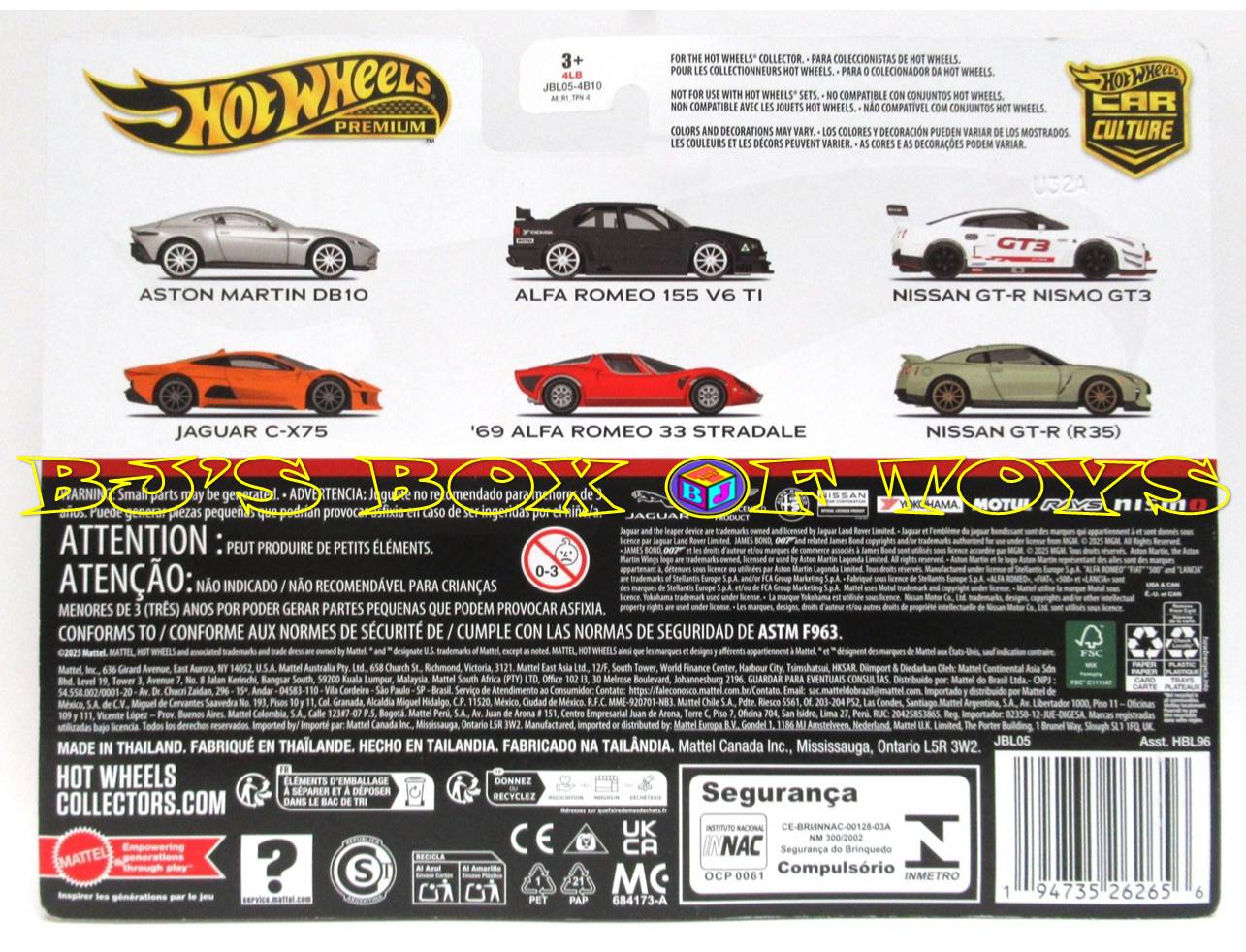 2025 Hot Wheels Premium NISSAN GT-R NISMO GT3 + GT-R (R35) 2 Pack New - Image 2