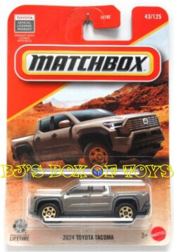 2026 Matchbox 2024 TOYOTA TACOMA Brown 4dr Off-Road 4x4 Pickup Truck #43/125 MBX Adventure New