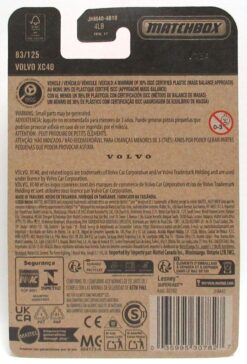 2026 Matchbox VOLVO VC40 Red #83 New - Image 2