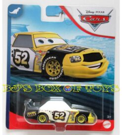Disney Pixar Cars CLAUDE SCRUGGS Dinoco 400 Movie Character Die-Cast Race Car New