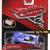 Disney Pixar Cars 3 DANIEL SWERVEZ Movie Character Die-Cast Race Track Car with Mini Poster New