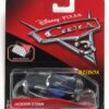 Disney Pixar Cars 3 JACKSON STORM Movie Character Die-Cast Race Track Car and Mini Poster New