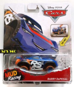 Disney Pixar Cars XRS BARRY DePEDAL Blue New