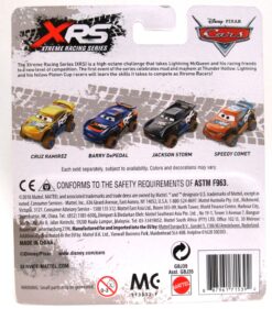Disney Pixar Cars XRS CAL WEATHERS Blue New - Image 2