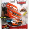 Disney Pixar Cars XRS Mud Racing SPEEDY COMET Orange Real Suspension Off-Road Racer New