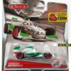 Disney Pixar Cars Silver Racer FRANCESCO BERNOULLI Green White Red TROC HOF Car New