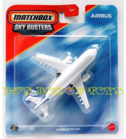 2026 Matchbox Sky Busters AIRBUS BELUGA White Large Cargo Transport Plane #29/32 New