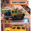 2019 Matchbox Moving Parts 2000 NISSAN XTERRA Yellow Off-Road 4x4 SUV #11 MBX Off-Road New