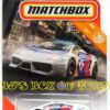 2020 Matchbox LAMBORGHINI GALLARDO POLICE White Exotic Sports Car #87/100 MBX City New