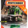 2020 Matchbox MBX MINI SWISHER Green White Compact Street Sweeper #21/100 MBX City New