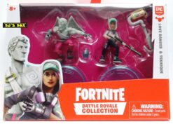 Fortnite LOVE RANGER and TEKNIQUE Battle Royale Collection 2 Pack #007/008 Figures with Accessories New