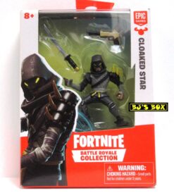 FORTNITE Battle Royale Collection CLOAKED STAR Game Figure with Accessories Sealed #066 New