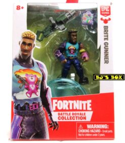 FORTNITE Battle Royale Collection BRITE GUNNER Game Figure with Accessories Sealed #034 New
