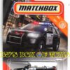 2020 Matchbox 2016 FORD INTERCEPTOR UTILITY Black White Highway Patrol Police SUV #48 MBX City New