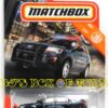 2020 Matchbox 2016 FORD INTERCEPTOR UTILITY Black El Segundo Police Patrol SUV #60 MBX City New